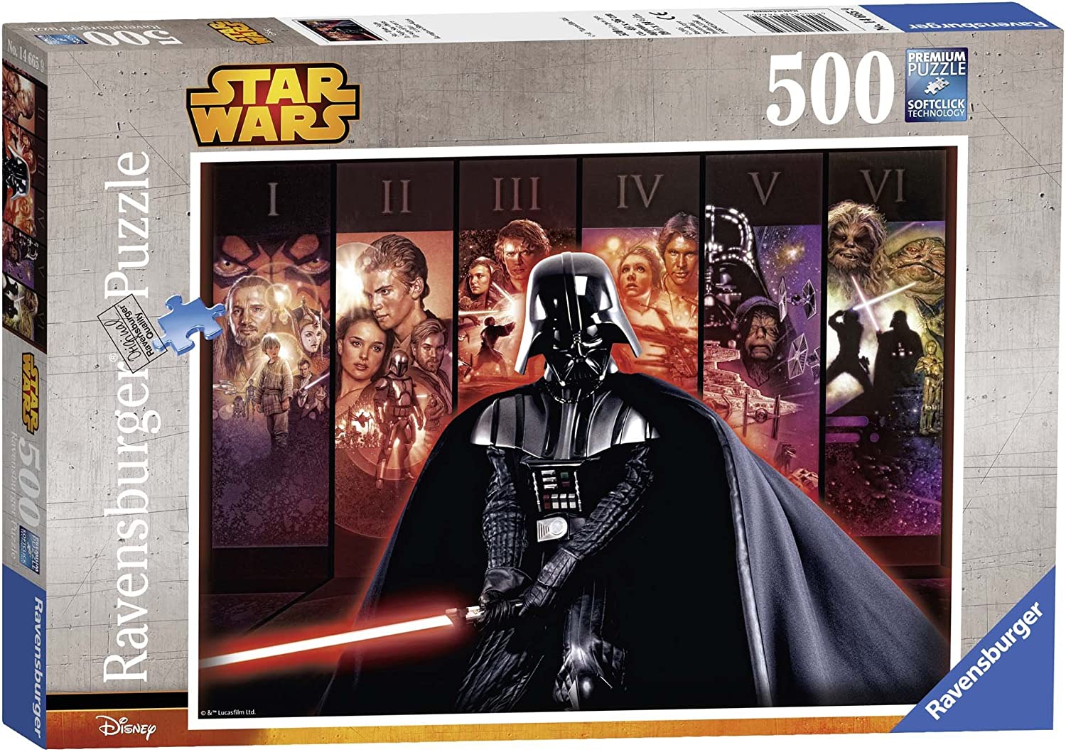 Ravensburger Star Wars Saga 500 Piece Puzzle image 0